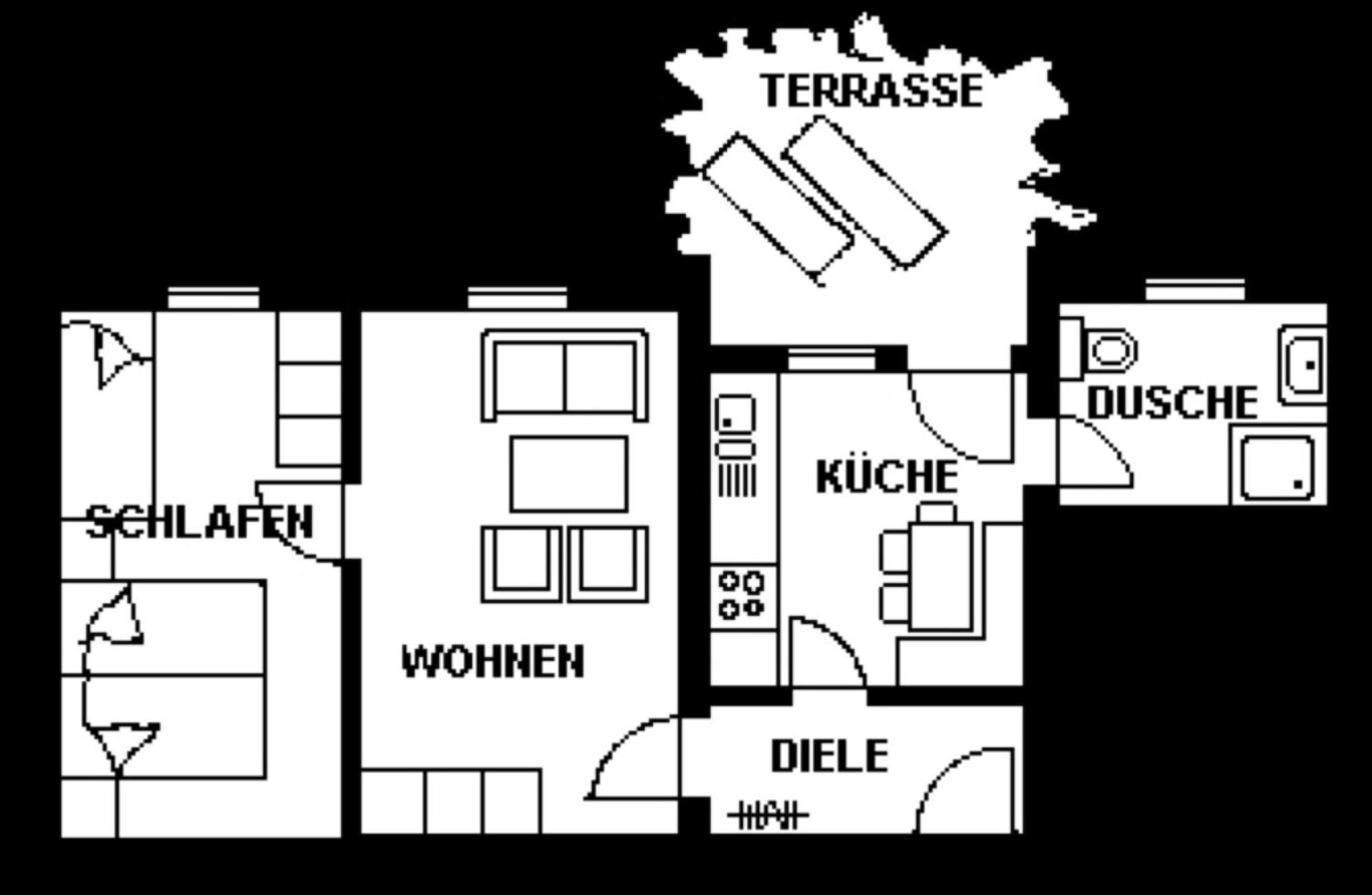 フロイデンシュタットHaus Seilerアパートメント エクステリア 写真